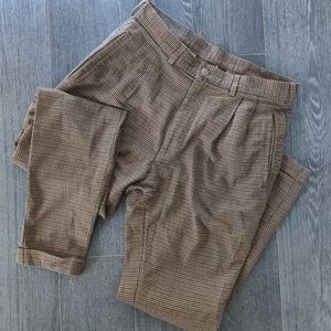 Vintage Plaid Pants